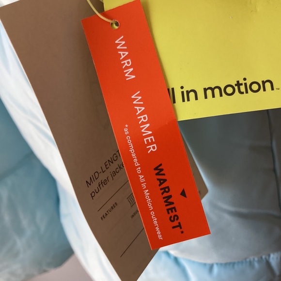 All in motion Blue puffer jacket - Picture 3 of 11